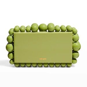 Cult Gaia EOS Clutch In Color Palm